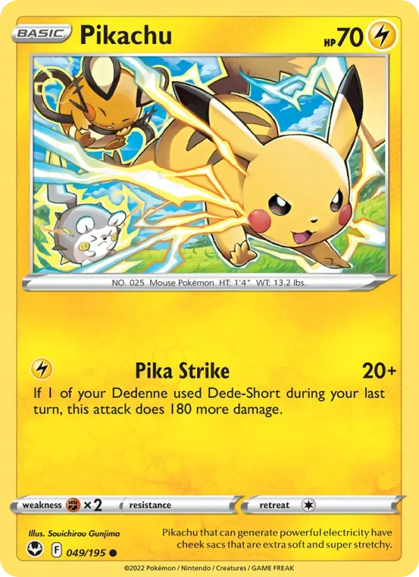 Pikachu - Non-holo