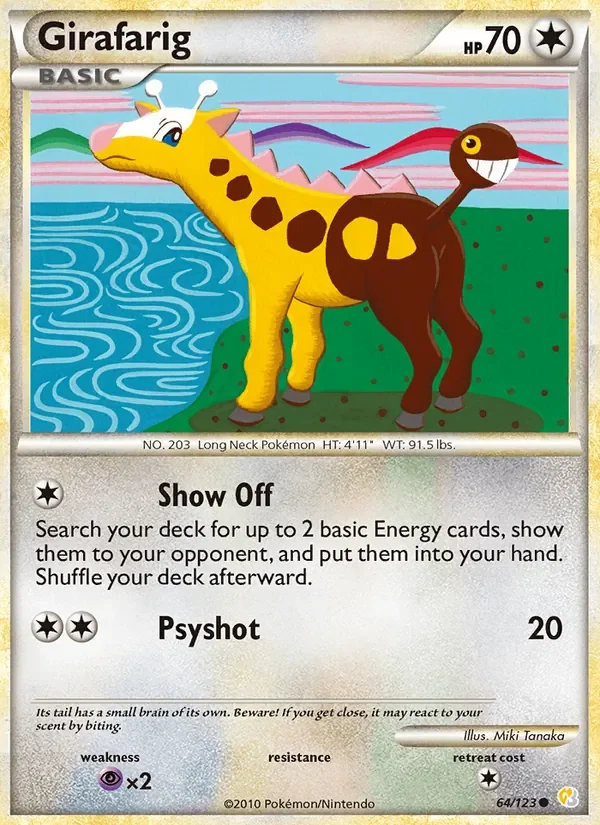 Girafarig - Non-holo