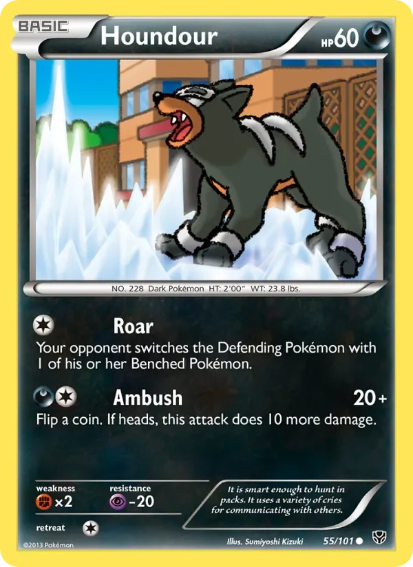 Houndour - Non-holo