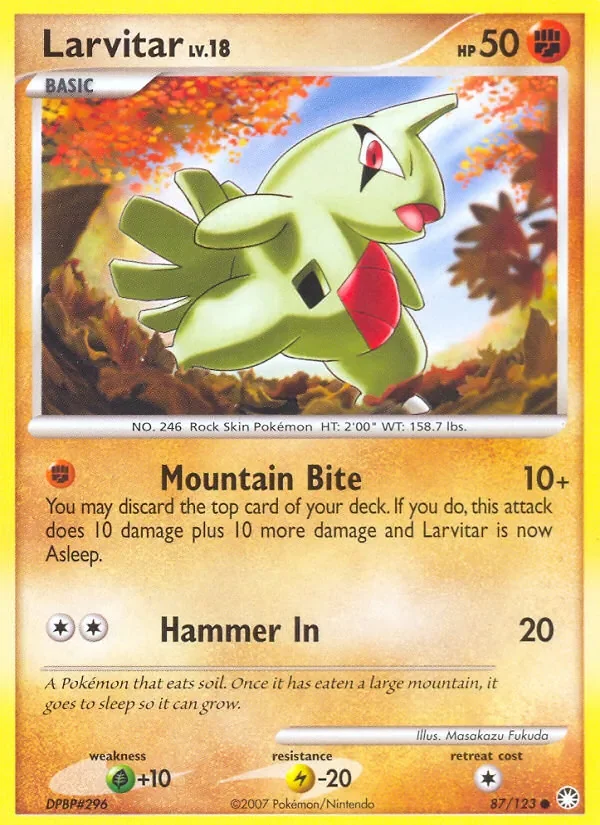Larvitar - Non-holo