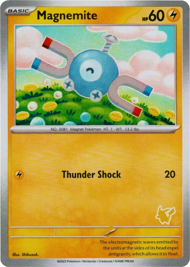 Magnemite - Non-holo - Pikachu