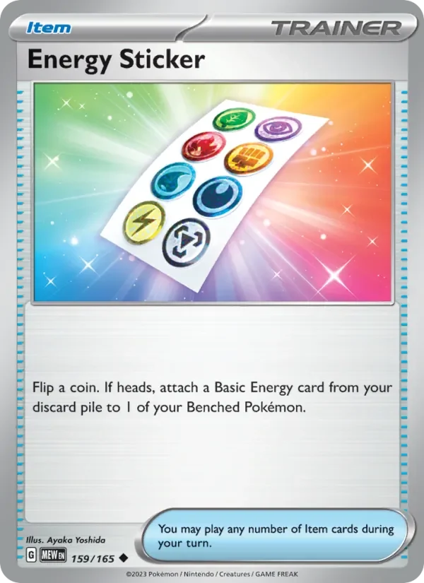 Energy Sticker - Non-holo