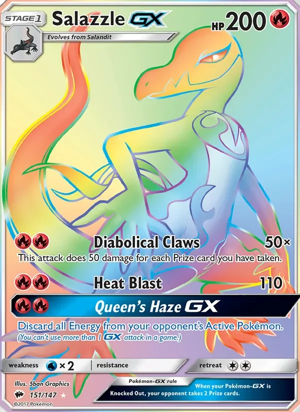Salazzle GX - Holo