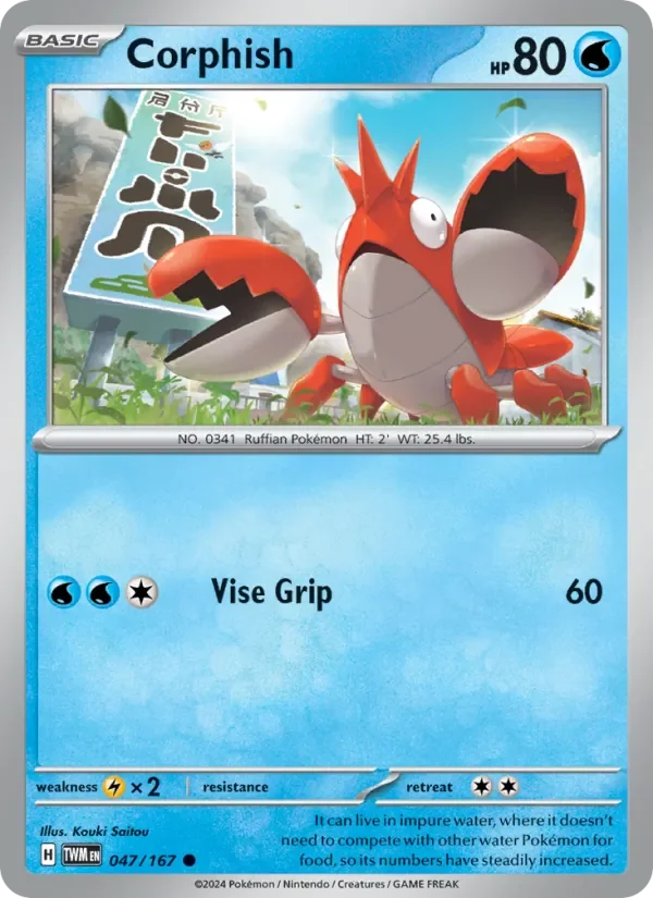 Corphish - Non-holo