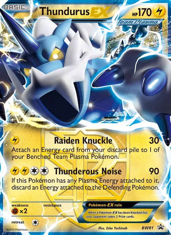 Thundurus-EX - Non-holo