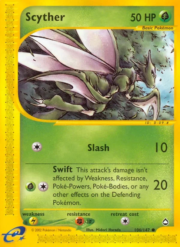 Scyther - Non-holo