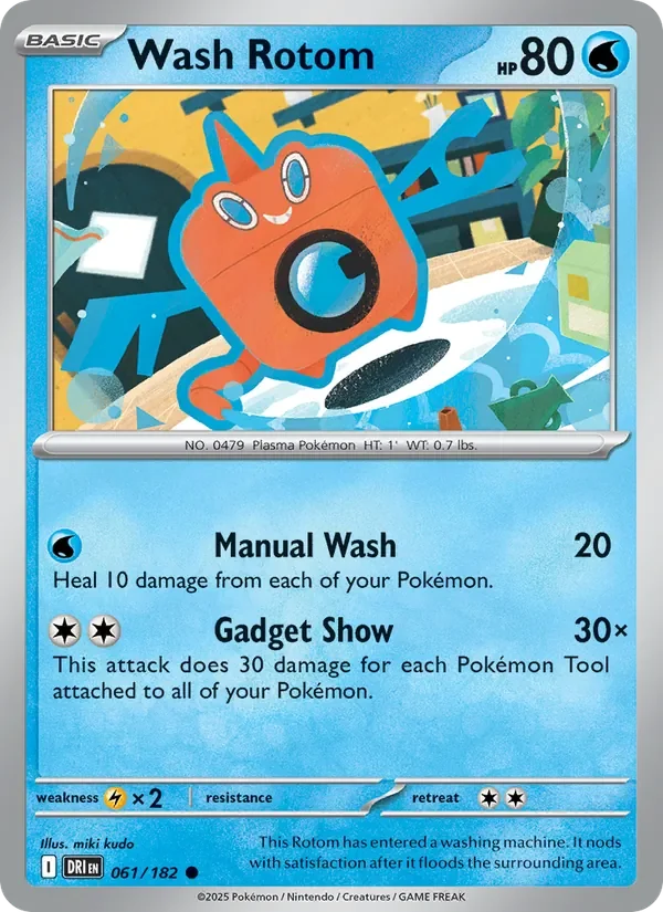 Wash Rotom - Non-holo