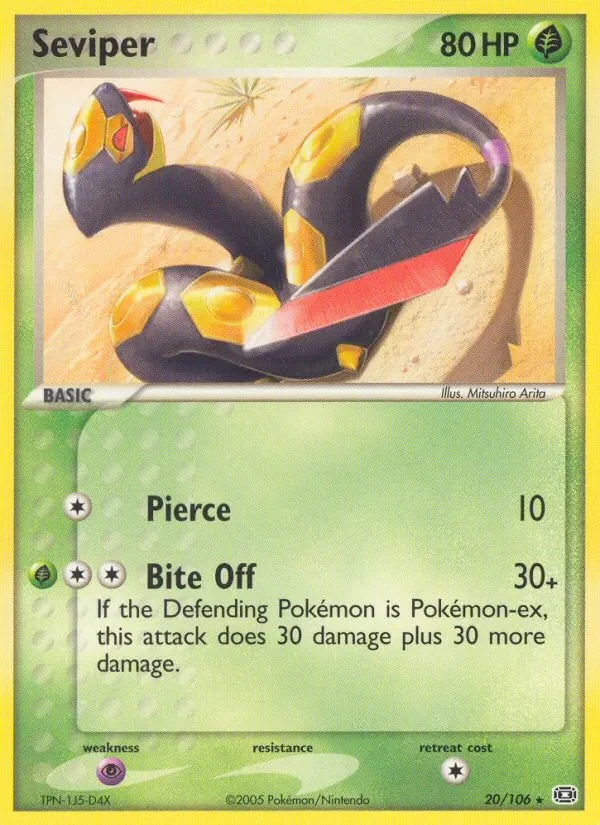 Seviper - Non-holo