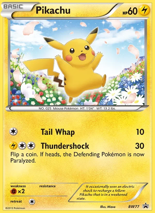 Pikachu - Non-holo
