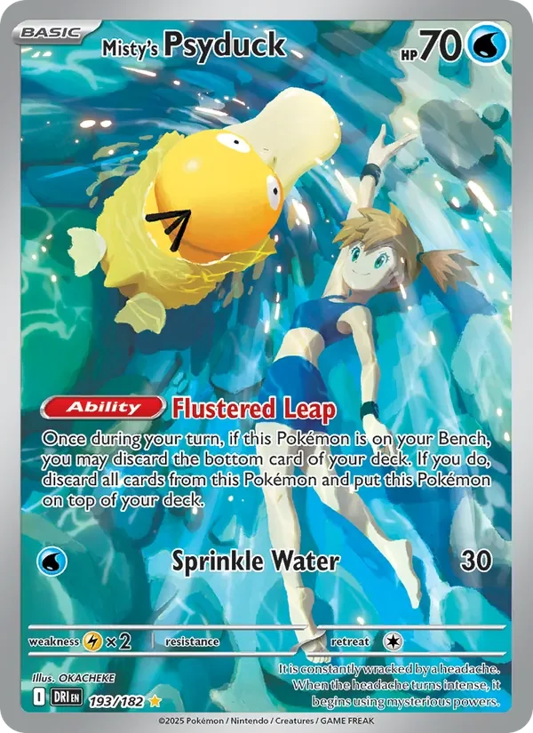 Misty's Psyduck - Full Art
