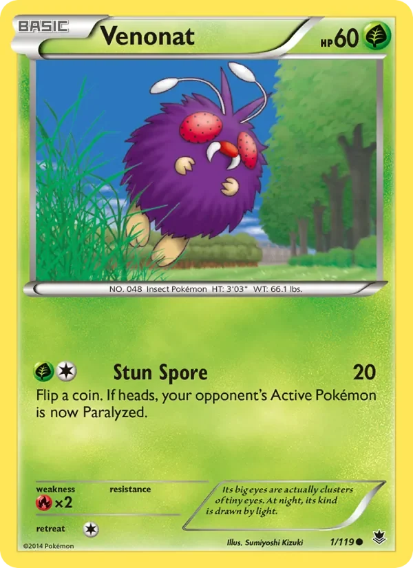 Venonat - Non-holo