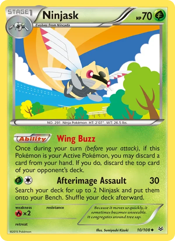 Ninjask - Non-holo