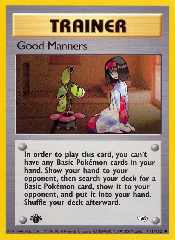 Good Manners - Non-holo