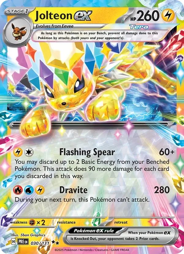 Jolteon ex - Holo