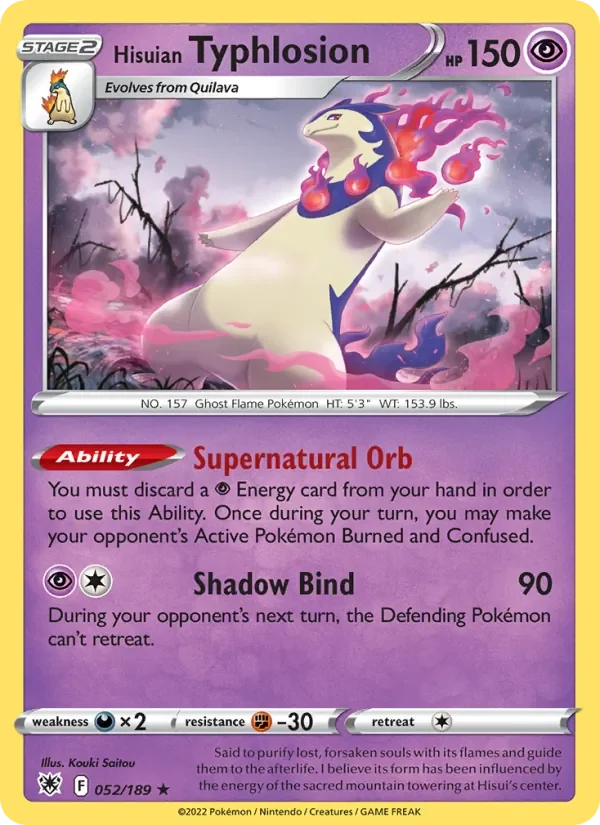 Hisuian Typhlosion - Holo
