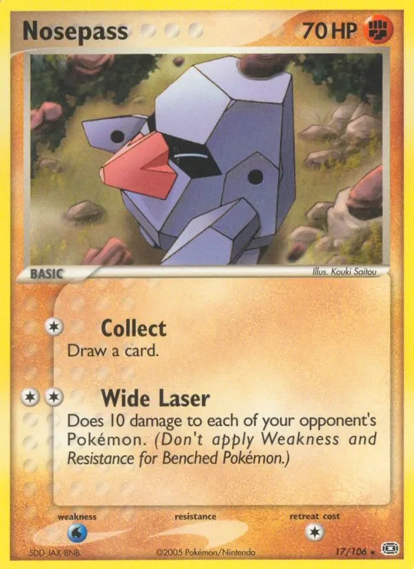 Nosepass - Non-holo