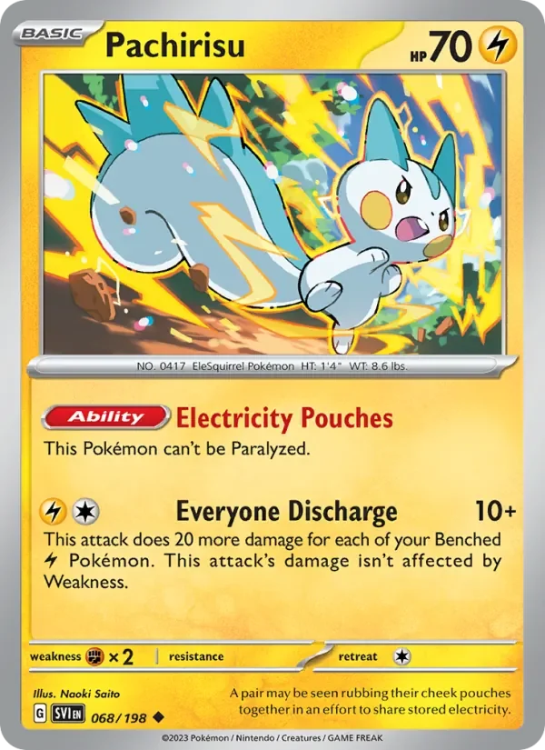Pachirisu - Non-holo