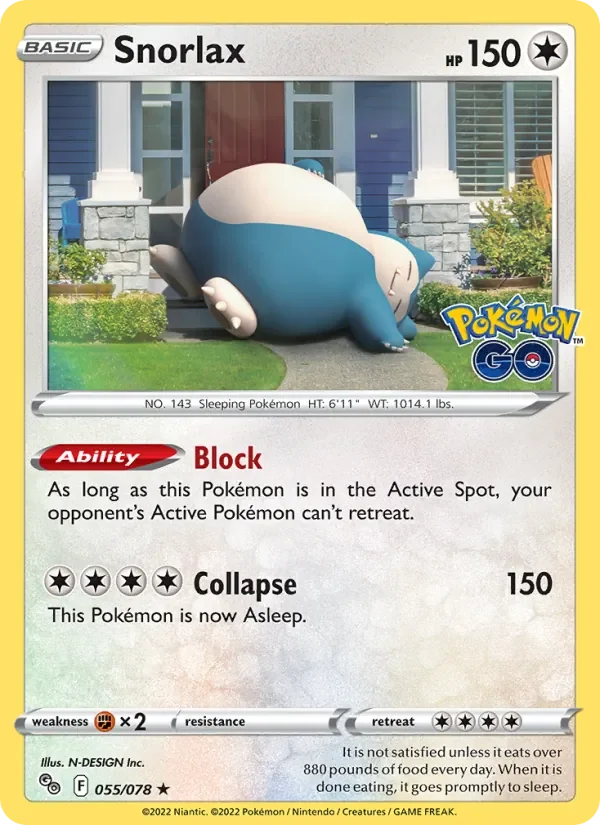 Snorlax - Holo