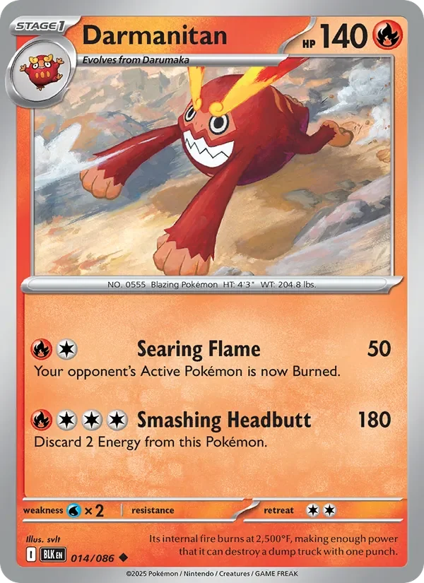 Darmanitan - Non-holo