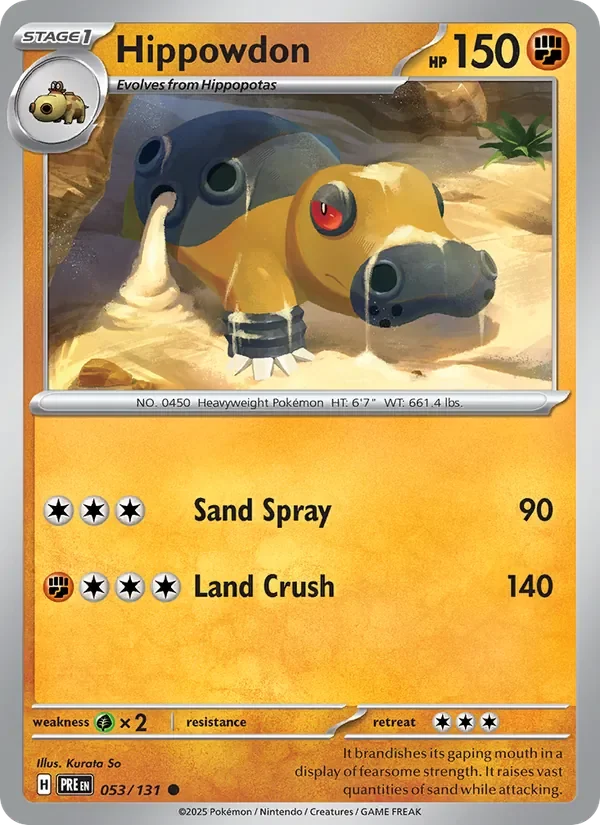 Hippowdon - Non-holo