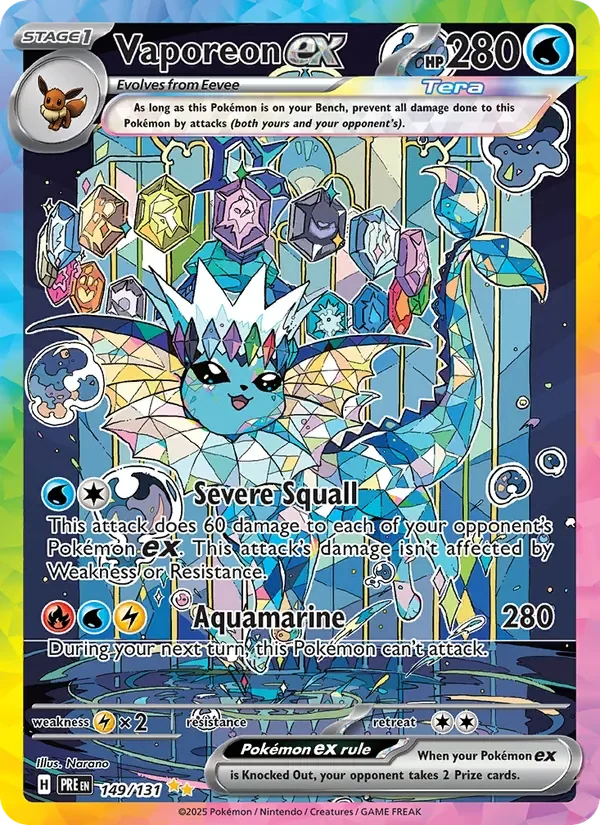 Vaporeon ex - Full Art