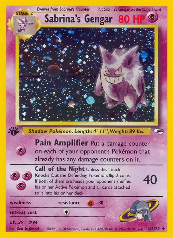 Sabrina's Gengar - Holo