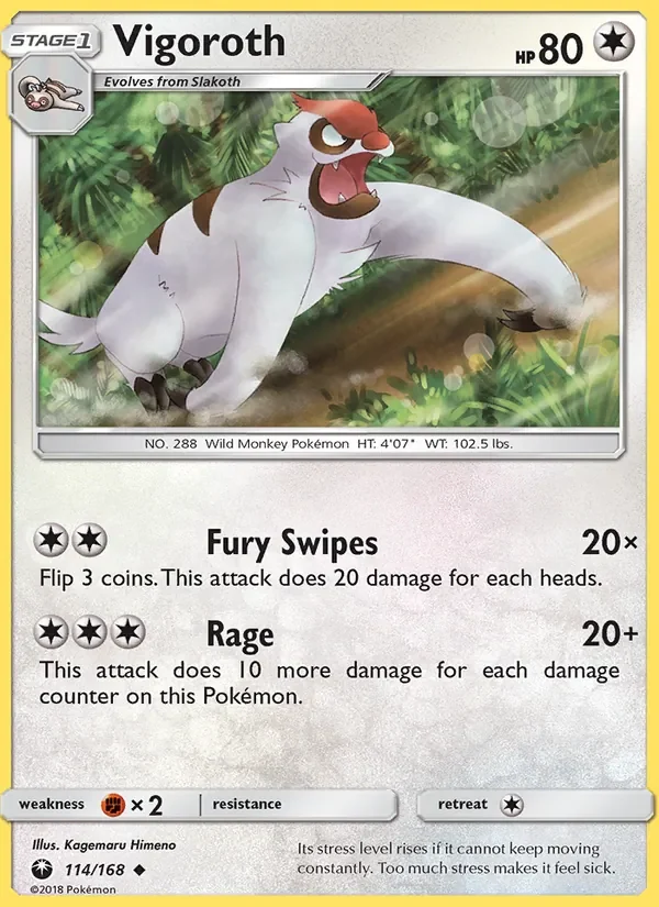 Vigoroth - Non-holo