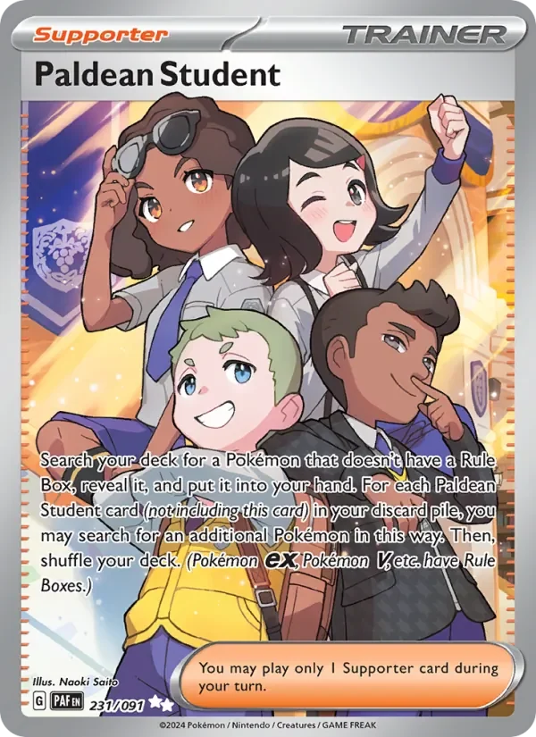 Paldean Student - Full Art