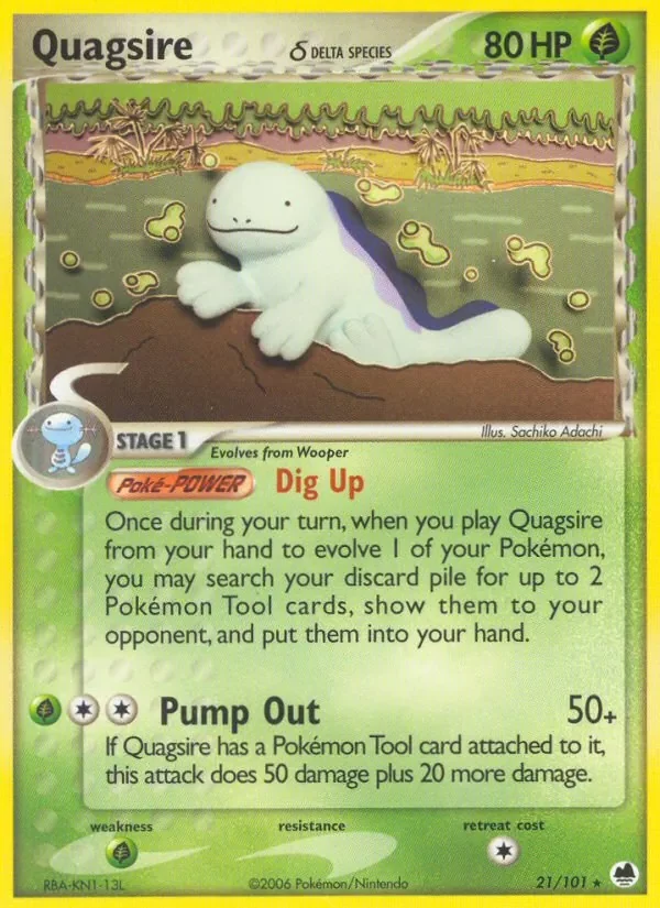 Quagsire δ - Non-holo