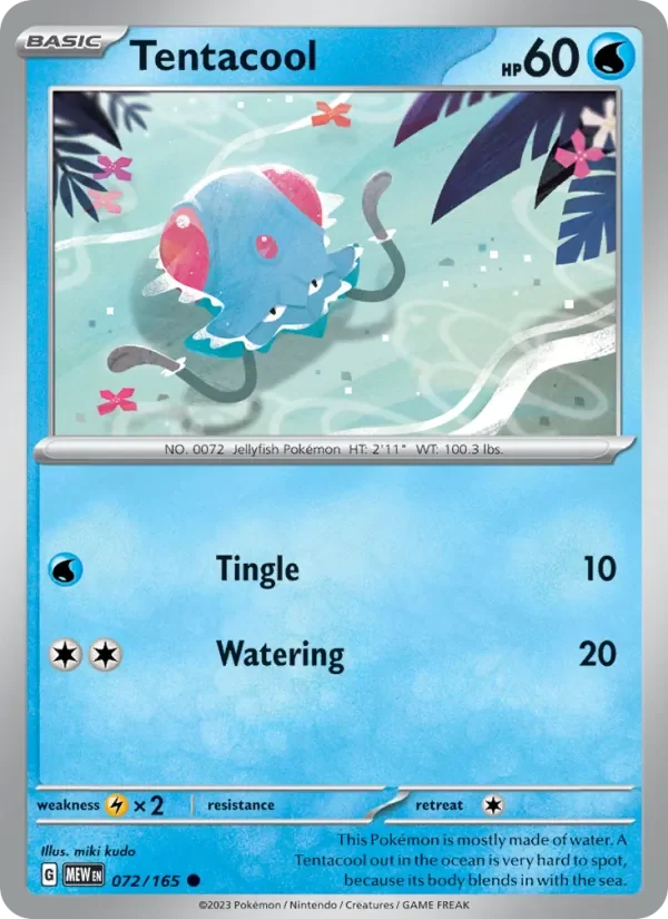 Tentacool - Non-holo