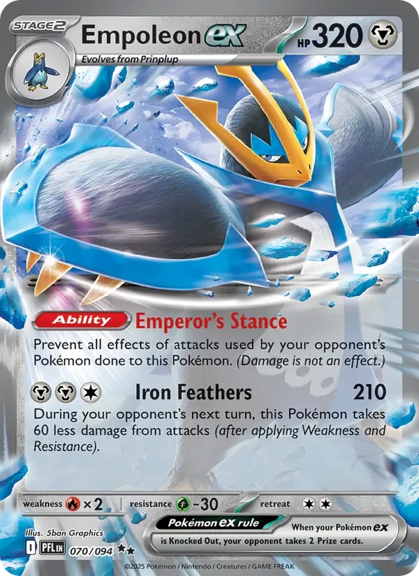 Empoleon ex - Holo