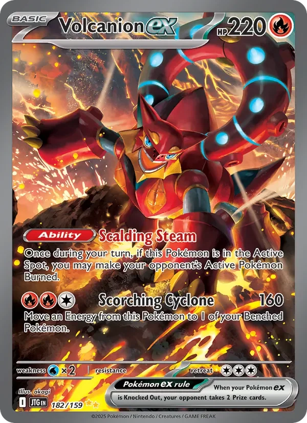 Volcanion ex - Full Art