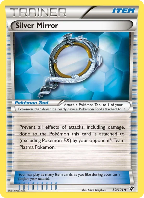 Silver Mirror - Non-holo