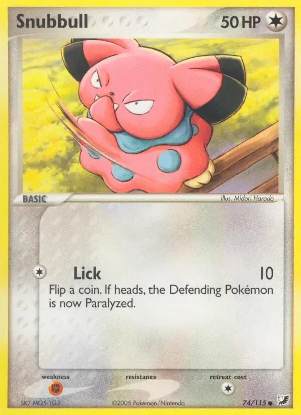Snubbull - Non-holo