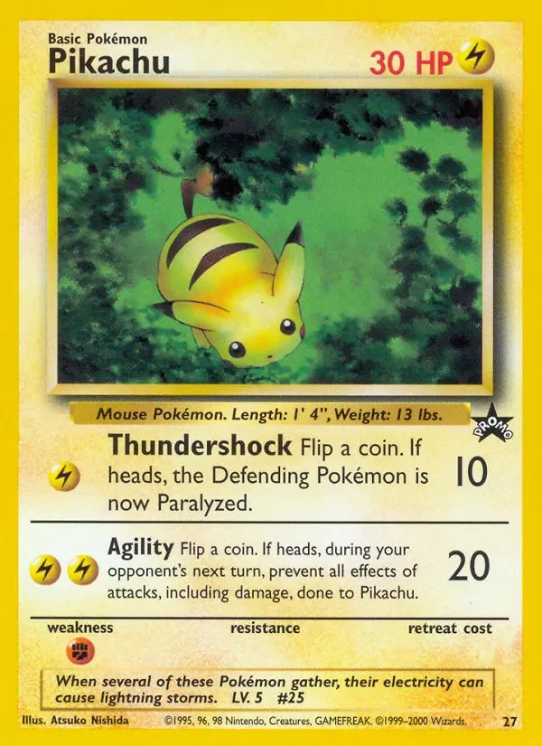 Pikachu - Non-holo