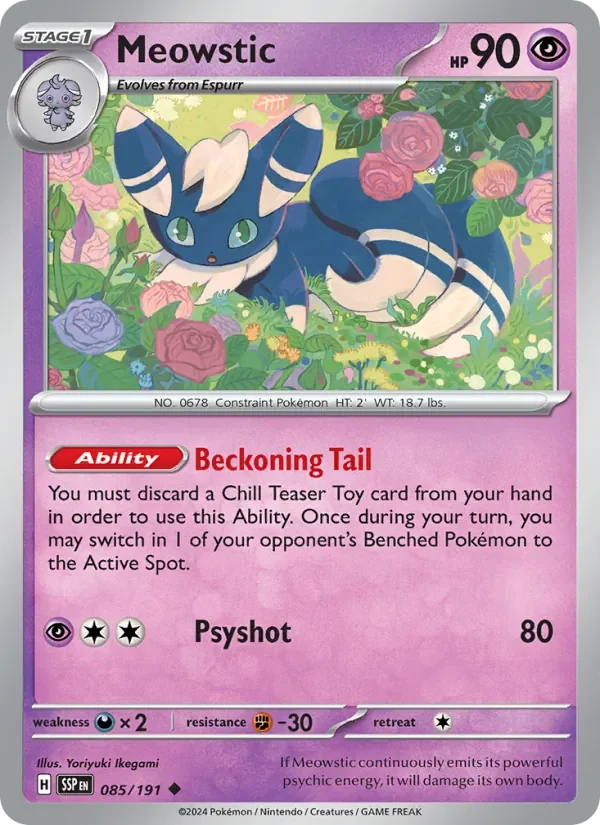 Meowstic - Non-holo