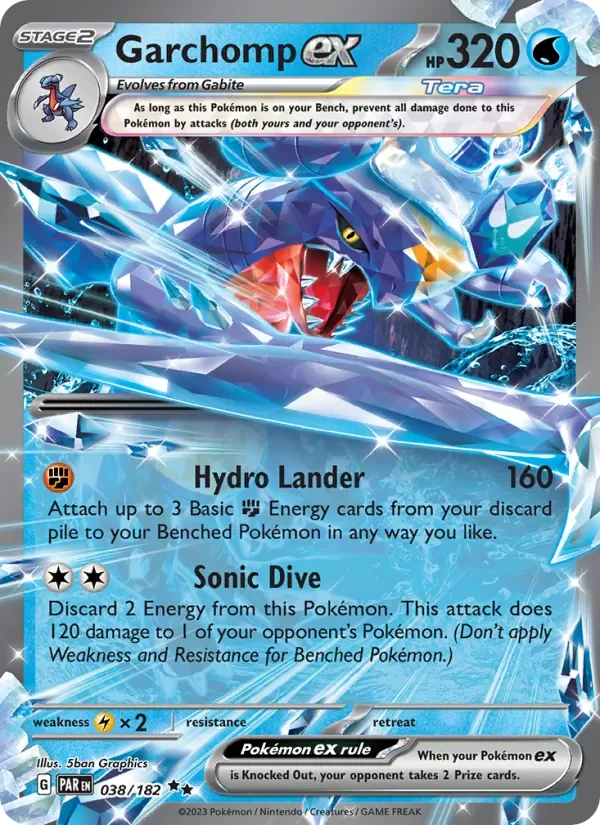 Garchomp ex - Holo