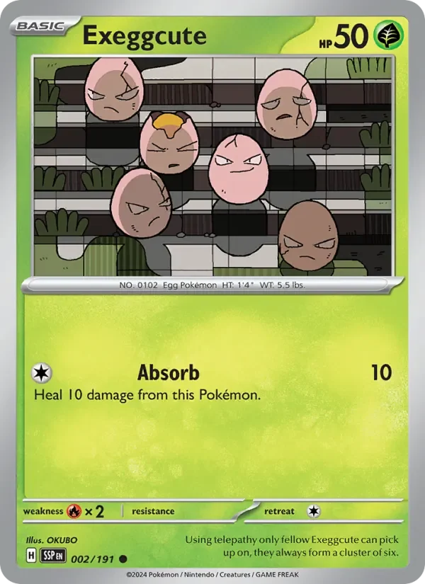 Exeggcute - Non-holo