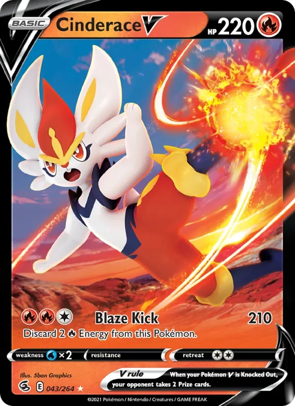 Cinderace V - Holo