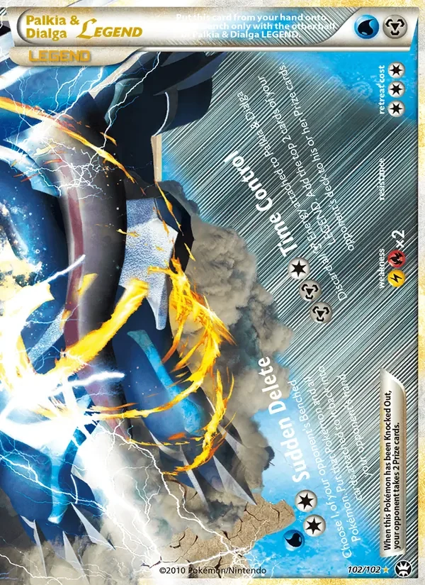 Palkia & Dialga LEGEND - Holo