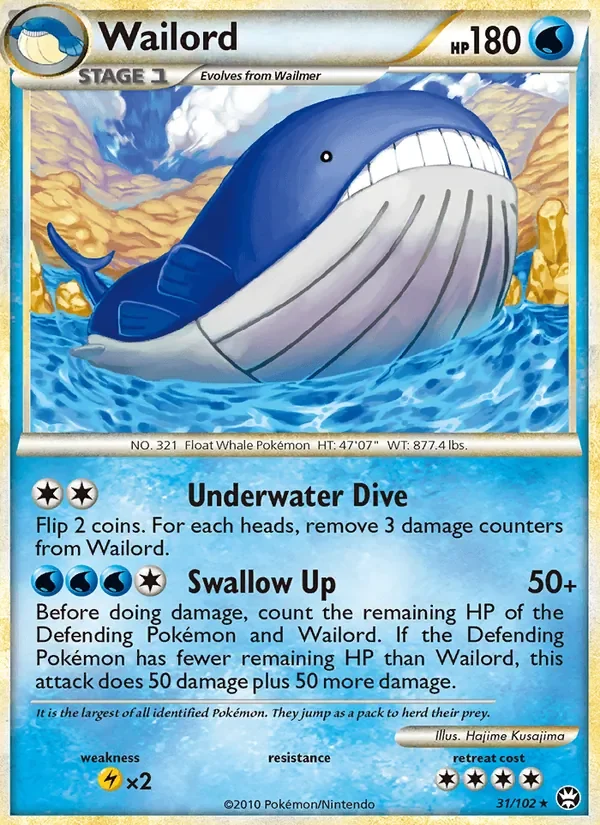Wailord - Non-holo
