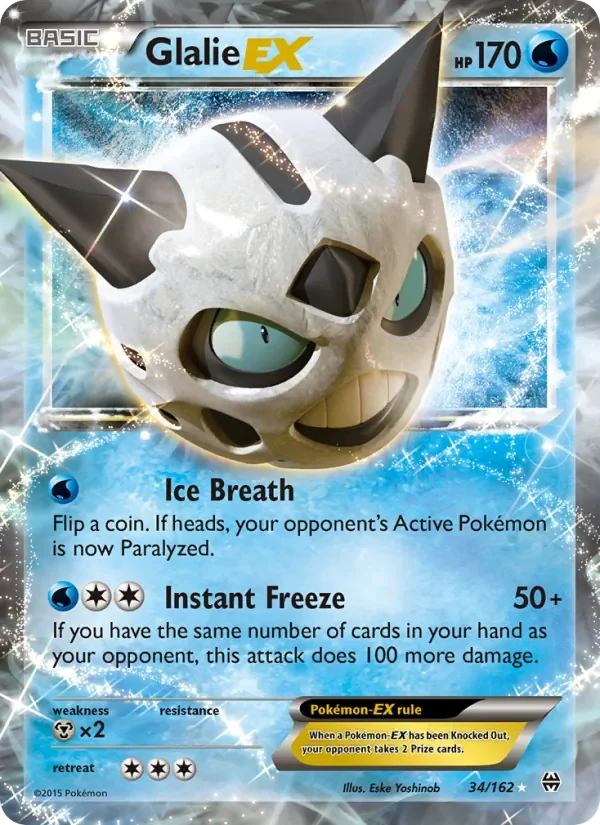 Glalie EX - Non-holo