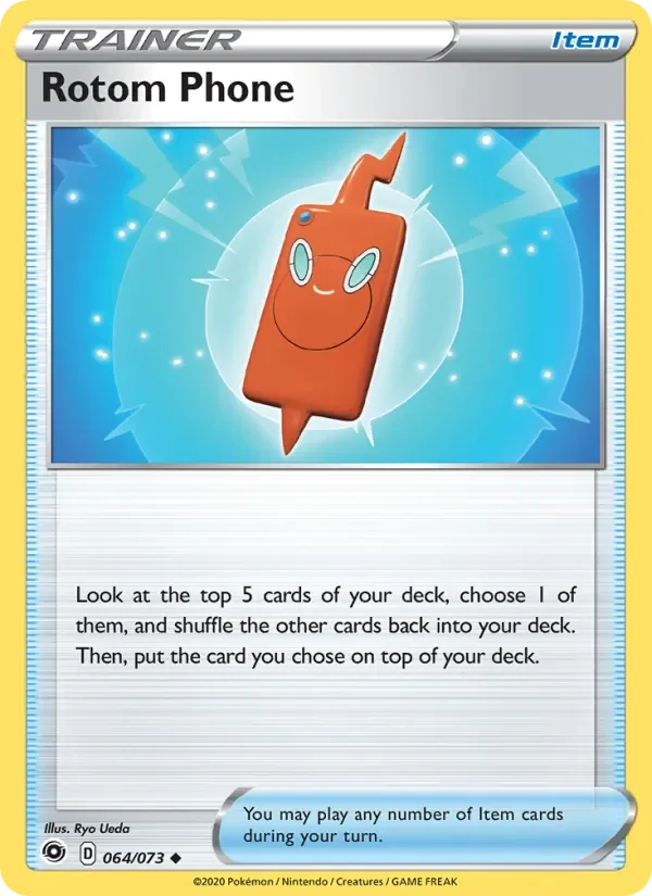 Rotom Phone - Non-holo