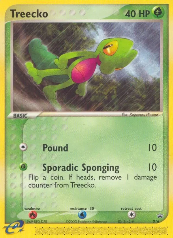 Treecko - Non-holo
