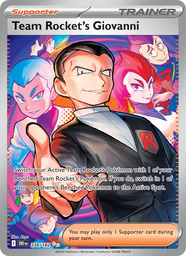 Team Rocket's Giovanni - Full Art