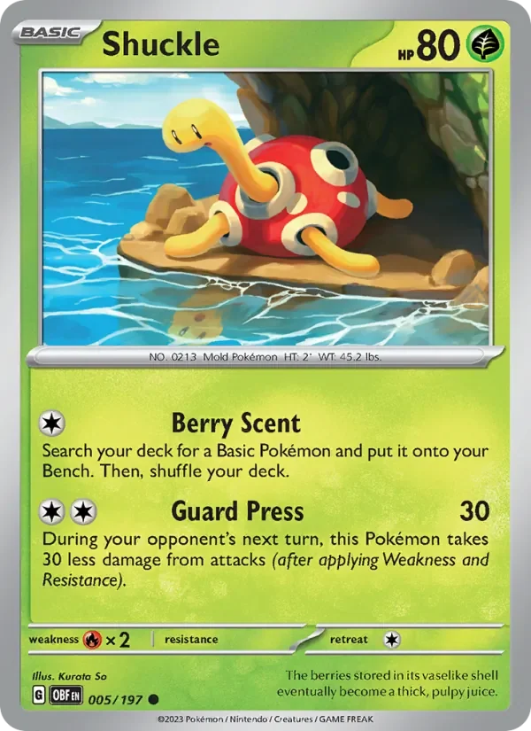 Shuckle - Non-holo