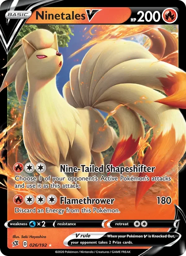 Ninetales V - Holo