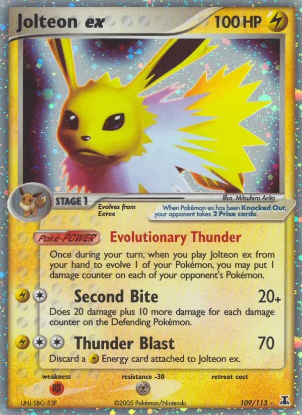 Jolteon ex - Holo