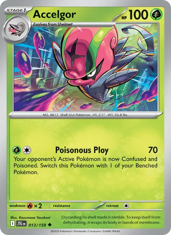 Accelgor - Non-holo