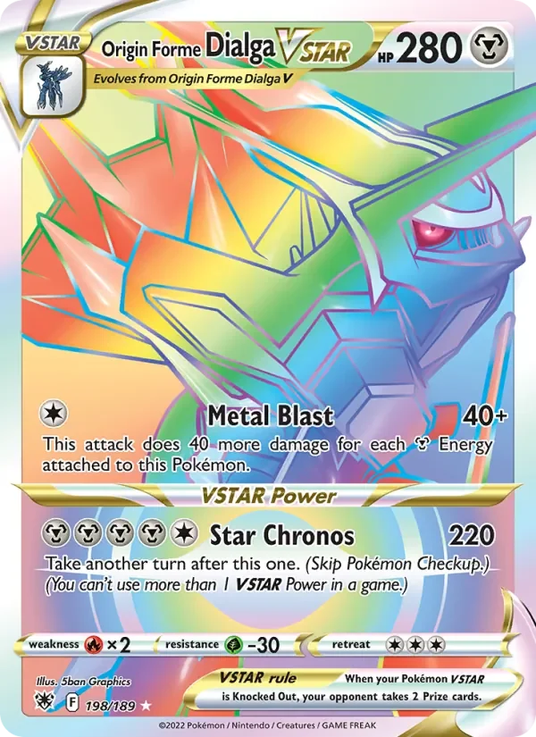 Origin Forme Dialga VSTAR - Holo - Rainbow